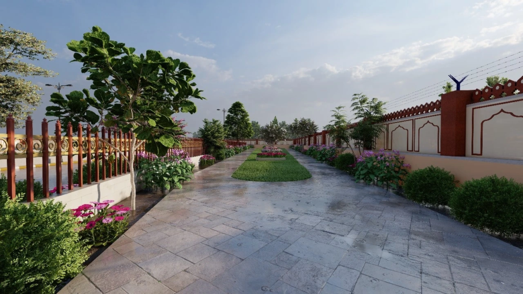 Aavran Brajbhoomi park view