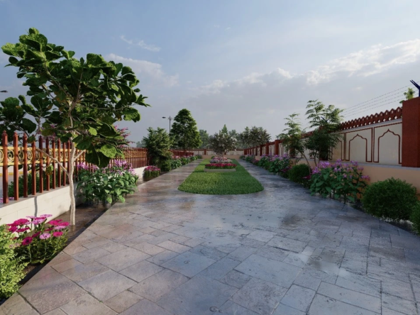 Aavran Brajbhoomi park view