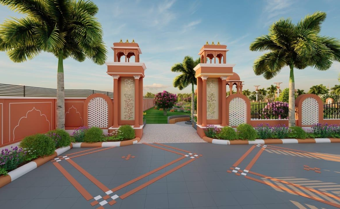 Goverdhan Vatika Entry Gate