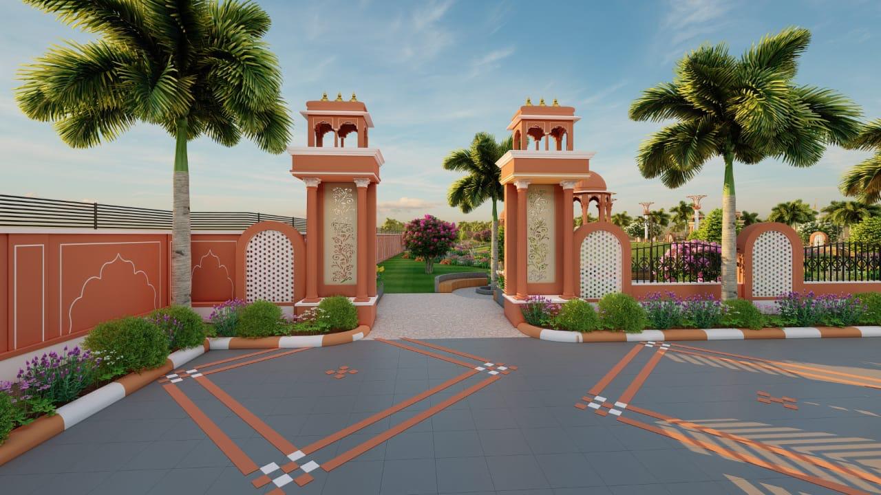 Goverdhan Vatika Entry Gate