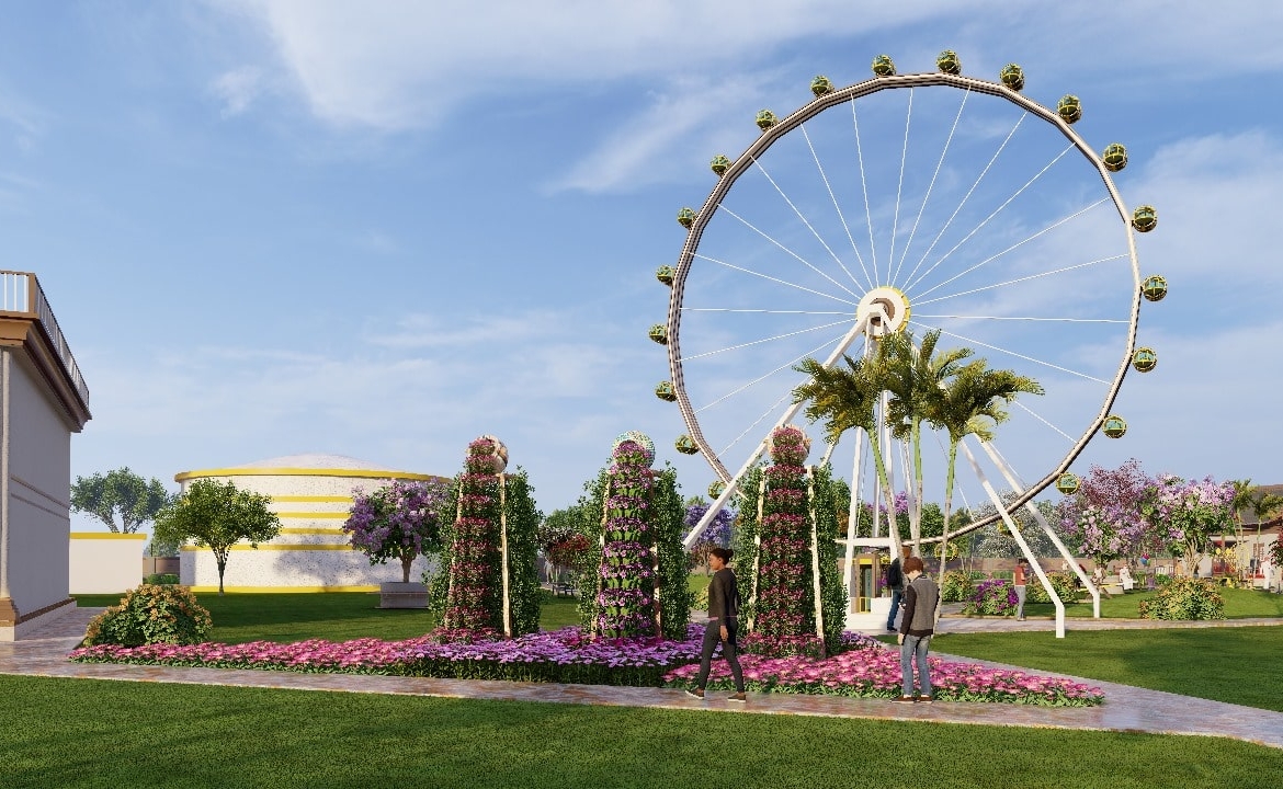 Riyasat Paradise inddor garden view