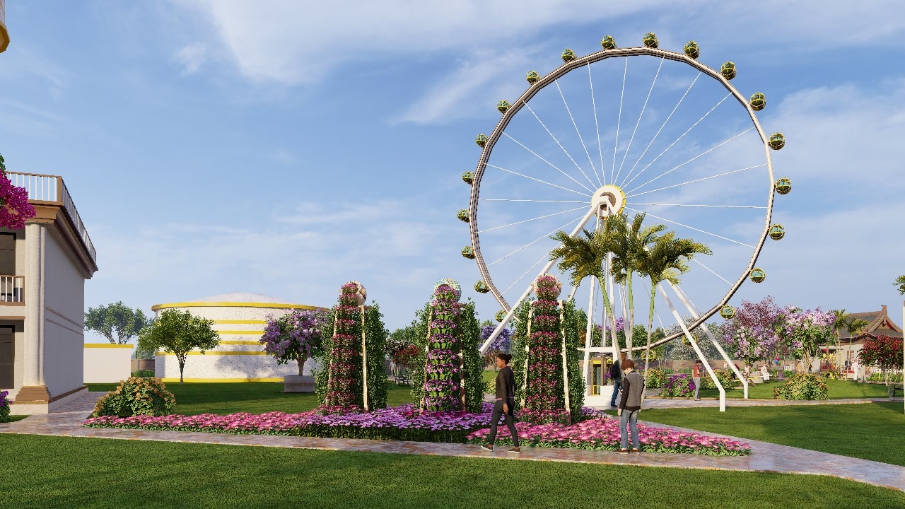 Riyasat Paradise inddor garden view