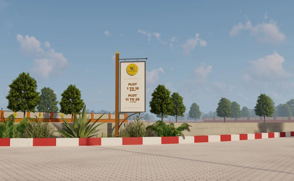 Shri Krishnam Residency plot-direction