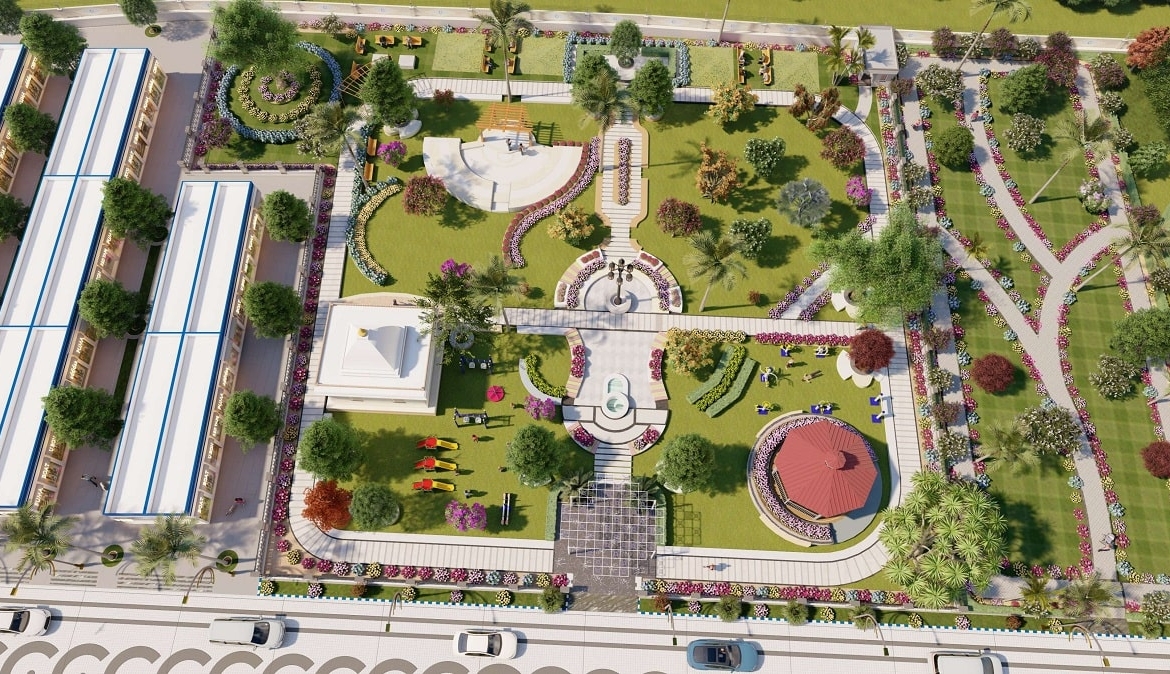 VRB Sparkle garden map