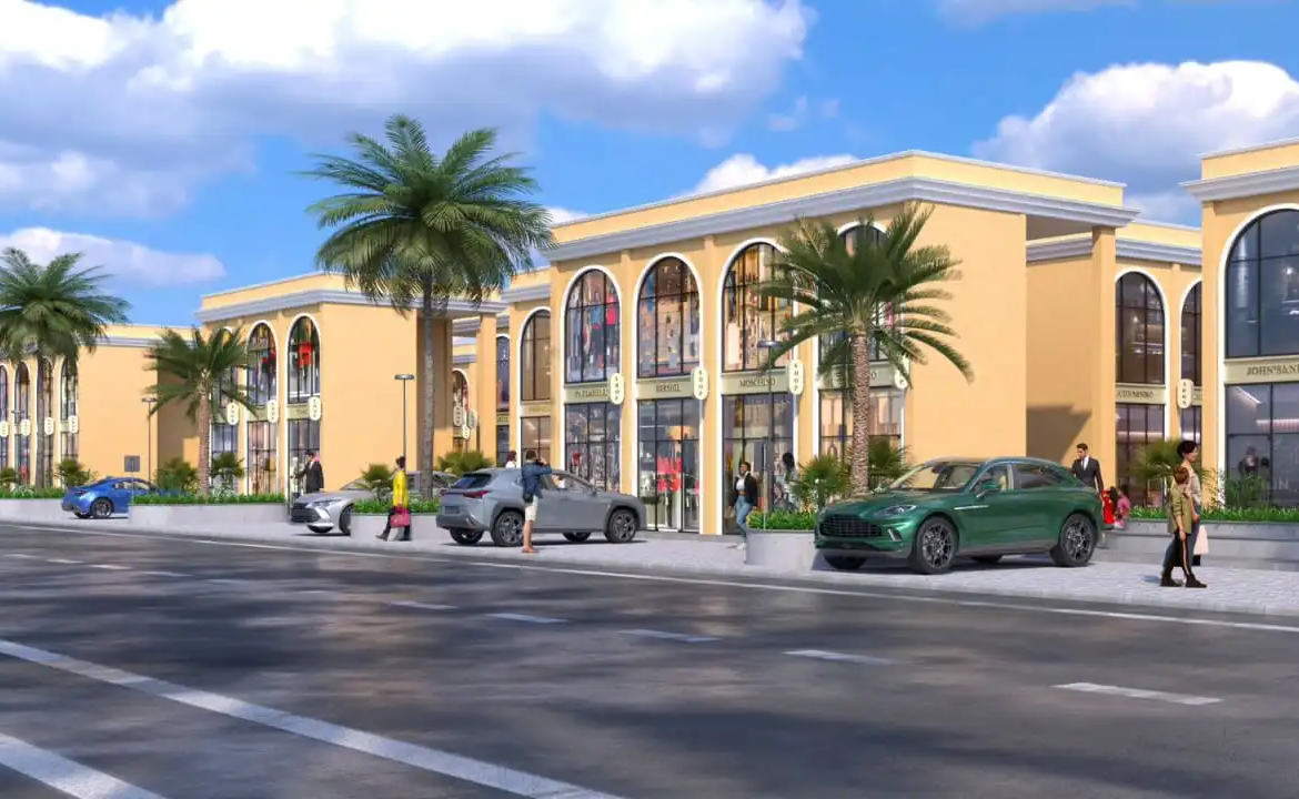 The Grand Galleria parking road