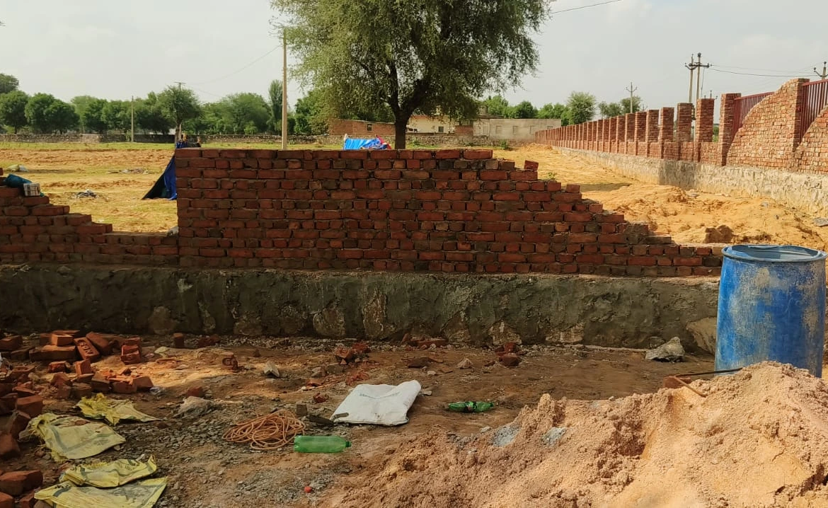 Raghav Homes-boundary-construction