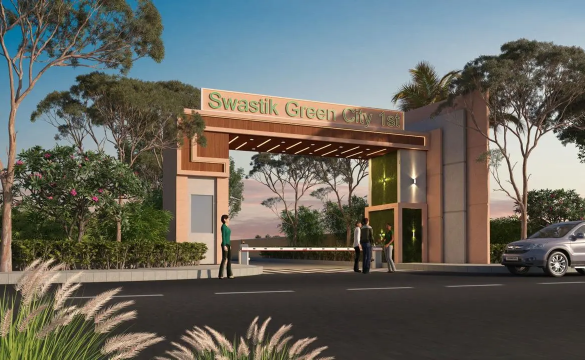 Swastik Green City Entry Gate