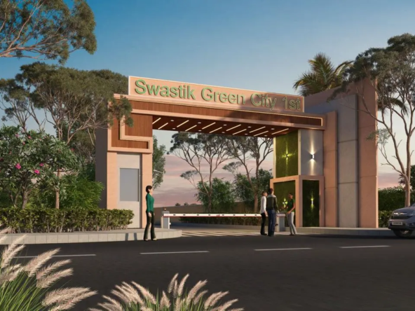 Swastik Green City Entry Gate