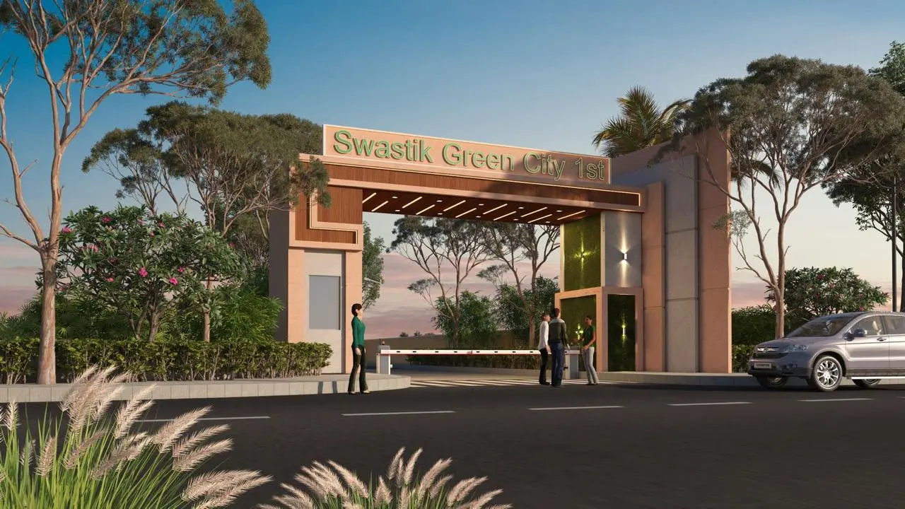Swastik Green City Entry Gate